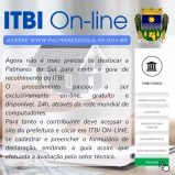 Novo serviço online disponível: ITBI Online!