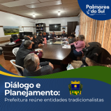 Diálogo e Planejamento: Prefeitura reúne entidades tradicionalistas