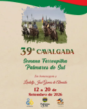 39ª Cavalgada da Semana Farroupilha de Palmares do Sul celebra a tradição e homenageia Lindolfo José Gomes de Almeida